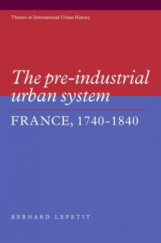 The Pre-Industrial Urban System
