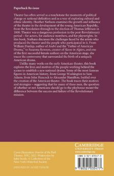 Early American Theatre from the Revolution to Thomas Jefferson
