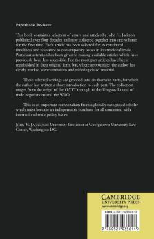 The Jurisprudence of GATT and the Wto