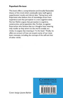 Consciousness and the Origins of Thought