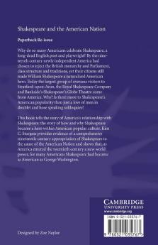 Shakespeare and the American Nation