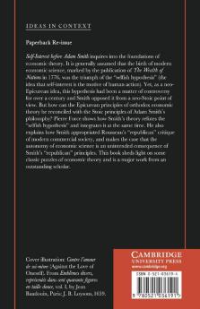 Self-Interest Before Adam Smith