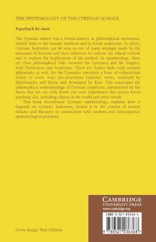 The Epistemology of the Cyrenaic School