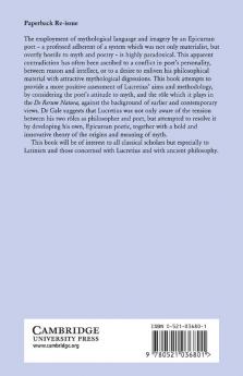 Myth and Poetry in Lucretius
