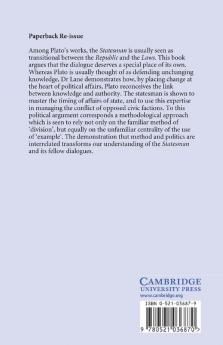 Method and Politics in Plato's Statesman