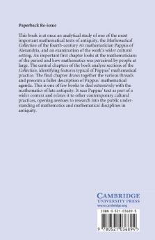 Pappus of Alexandria and the Mathematics of Late Antiquity