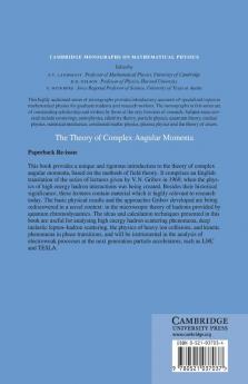 The Theory of Complex Angular Momenta
