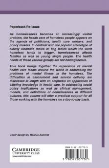 Homelessness and Mental Health