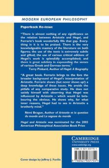 Hegel and Aristotle