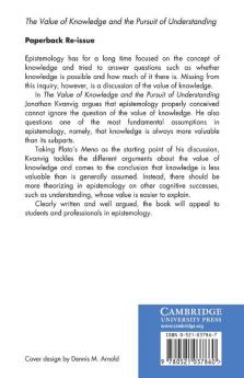 The Value of Knowledge and the Pursuit of Understanding