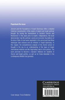 Zionism and the Foundations of Israeli Diplomacy