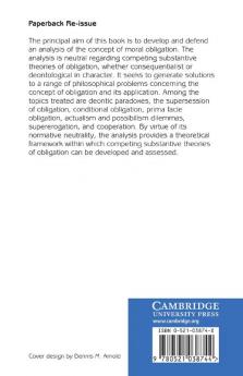 The Concept of Moral Obligation