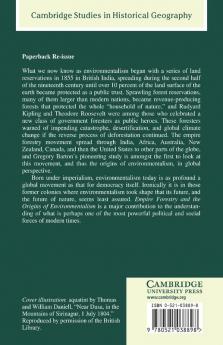 Empire Forestry and the Origins of Environmentalism