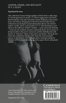 Gender Desire and Sexuality in T. S. Eliot