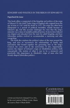 Kingship and Politics in the Reign of Edward VI