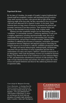 Native Lords of Quito in the Age of the Incas