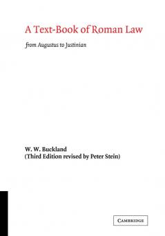 A Text-Book of Roman Law