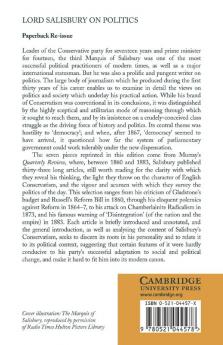 Lord Salisbury on Politics