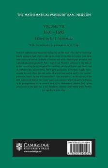 The Mathematical Papers of Isaac Newton