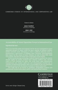 Accountability of Armed Opposition Groups in International Law