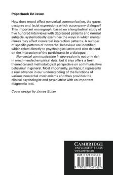 Non-Verbal Communication in Depression