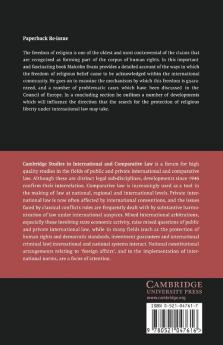 Religious Liberty and International Law in Europe