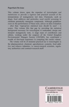 Statistical Evaluation of Mutagenicity Test Data