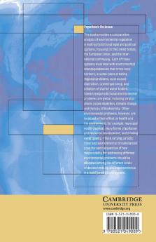 Environmental Law the Economy and Sustainable Development