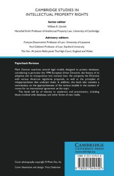 The Legal Protection of Databases