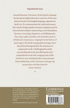 Anniversary Essays on Johnson's Dictionary