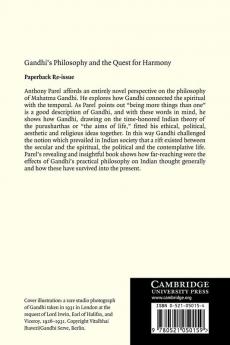 Gandhi's Philosophy and the Quest for Harmony