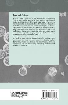 Amino Acids and Their Derivatives in Higher Plants