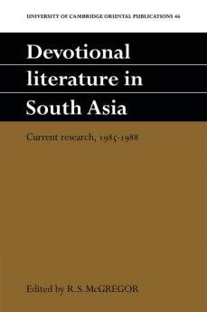 Devotional Literature in South Asia