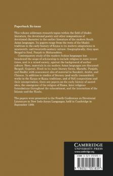 Devotional Literature in South Asia