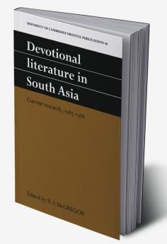Devotional Literature in South Asia