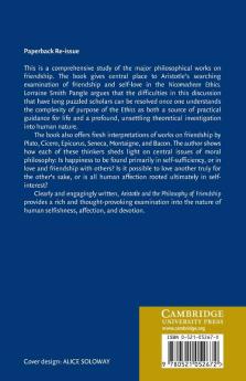Aristotle and the Philosophy of Friendship