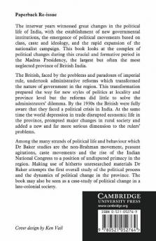 The Politics of South India 1920 1937