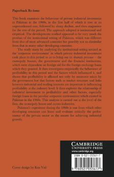 Private Industrial Investment in Pakistan