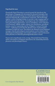Phonetically Based Phonology