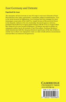 East Germany and Detente