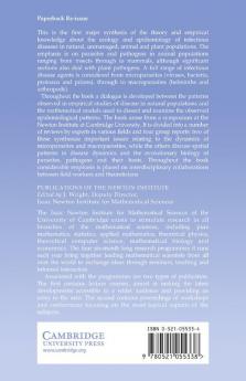 Ecology of Infectious Diseases in Natural Populations