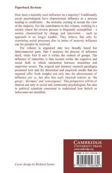 Perspectives on Minority Influence
