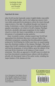 Philosophy and Politics in the Thought of John Wyclif