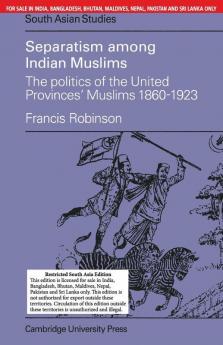 Separatism Among Indian Muslims (South Asia Edition)