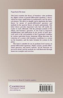 Boundary Value Problems for Elliptic Systems