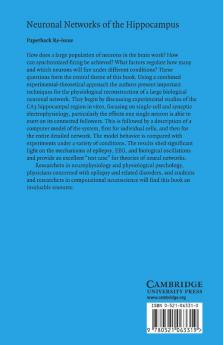 Neuronal Networks of the Hippocampus