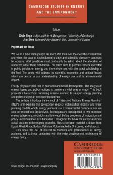 Energy Policy Analysis and Modelling