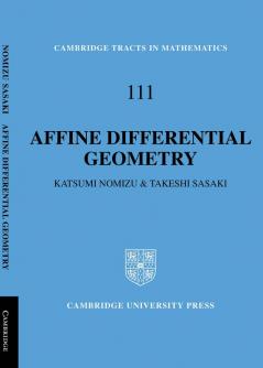 Affine Differential Geometry