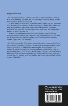 Affine Differential Geometry