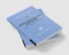 Affine Differential Geometry